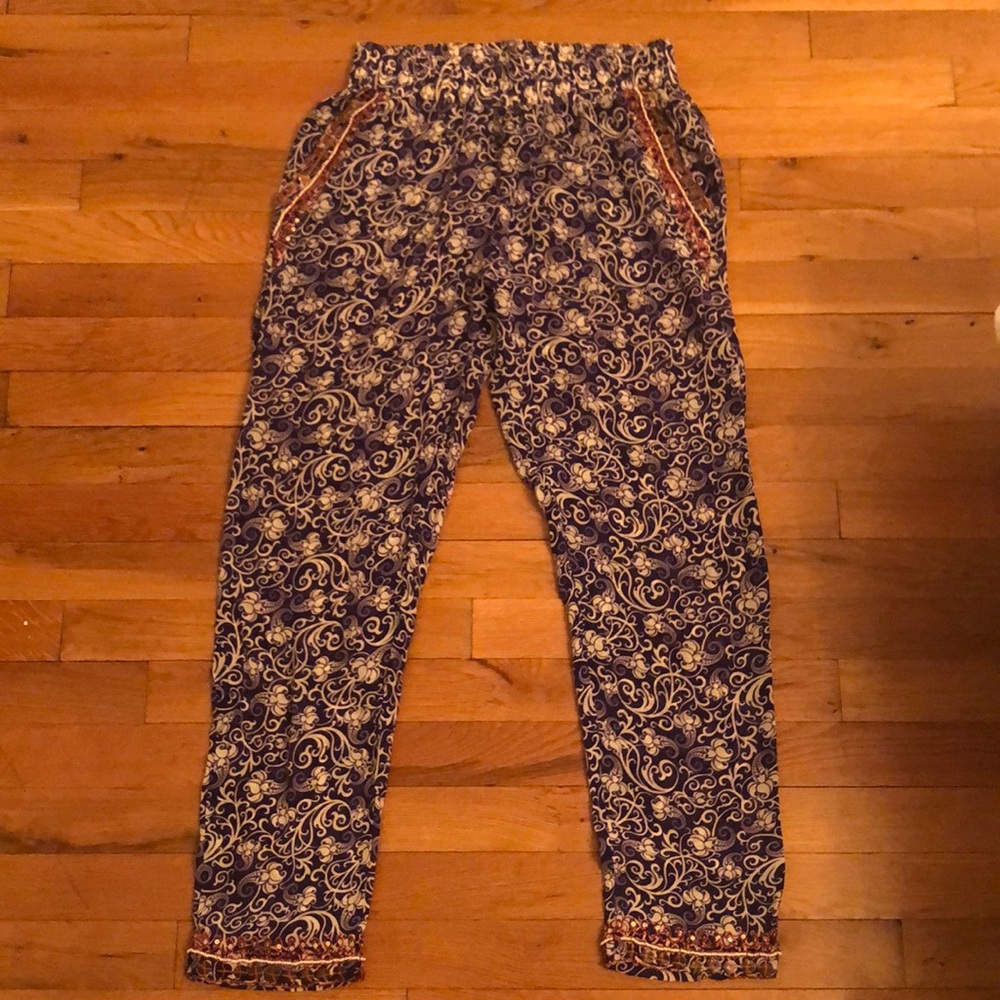 Taj Silk beach pants, size M